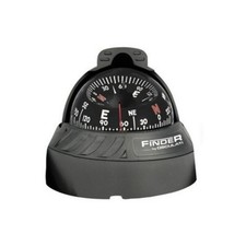 BUSSOLA SU PIANO FINDER NERA, ROSA NERA, ACCESSORI BARCA NAUTICA