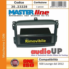 MASCHERINA AUTORADIO 1 DIN PER