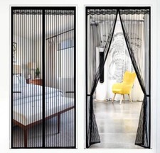 TENDA ZANZARIERA MAGNETICA CON CALAMITA VARIE MISURE E COLORI PER PORTA BALCONE