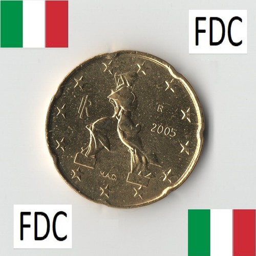 Centesimi euro 2005 - 2005, italia