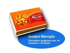 FIAMMIFERI MARSIGLIA FAMILIARE ACCENDIFUOCO CASA CUCINA CAMINO CONFEZIONE DA 50
