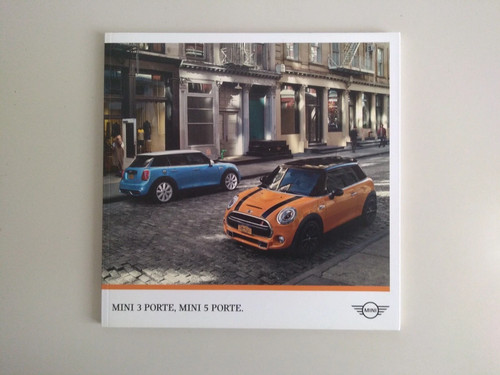 Depliant brochure mini 5 - 3, e