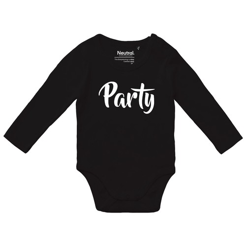 Body neonato scritta - , festa