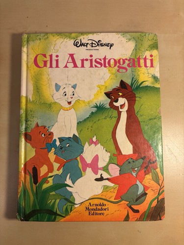 Libro gli aristogatti walt - aristogatti,