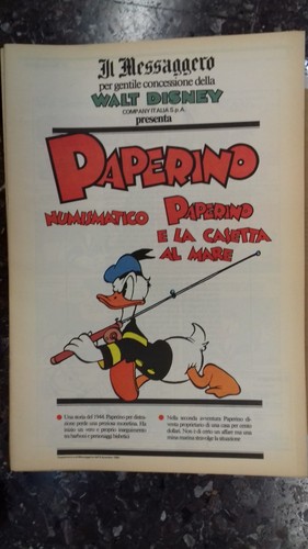 Topolino messaggero paperino - topolino,