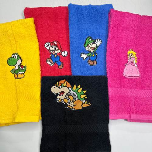 Set asciugamani mario bros - mario,