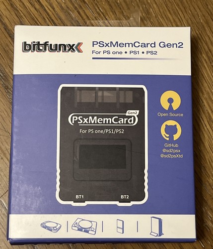 Bitfunx psx memcard gen2 - bitfunx,