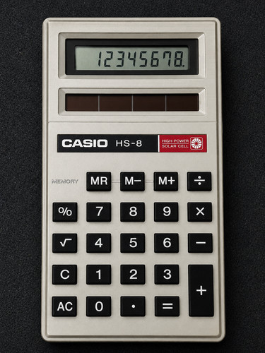 Calcolatrice vintage casio - vintage,