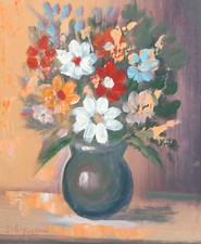 Dipinto ad olio natura morta