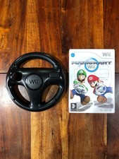 Mario Kart Wii con 1 Volante Wii nero Nintendo Wii 2008 Multilingua Originale