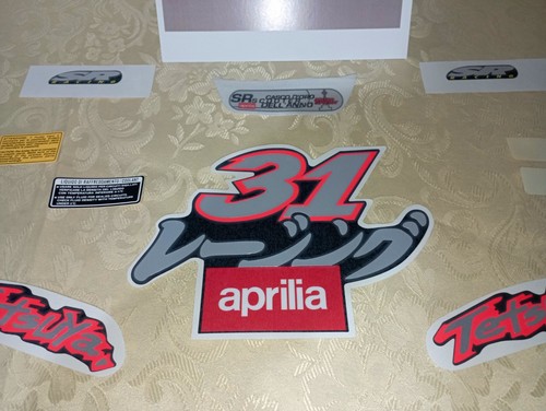 Kit adesivi aprilia tetsuya - kit, sr