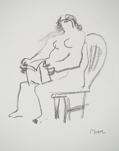 Henry moore nudo che legge - che,