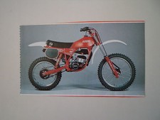 - RITAGLIO DI GIORNALE ANNO 1982 - MOTO FANTIC 80 CROSS