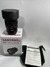 Samyang MF 14 mm F/2.8