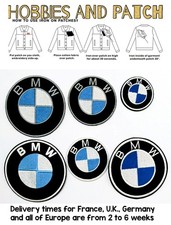 patch BMW logo badge auto car