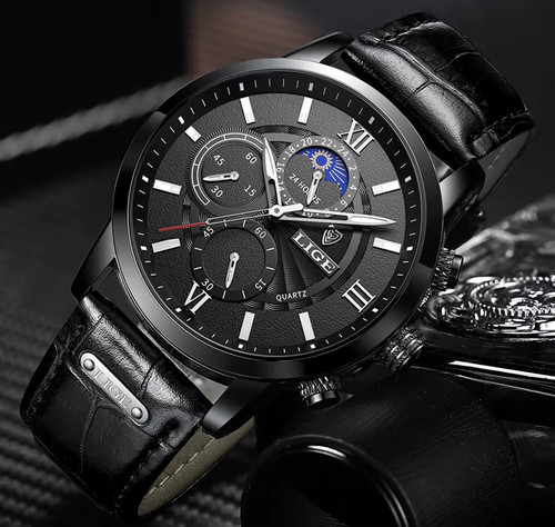 Orologio uomo lige top brand - uomo,