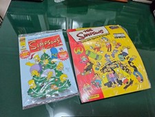 ALBUM THE SIMPSONS sigillato con miniatura divano RARO + N °34 Comics sigillato.