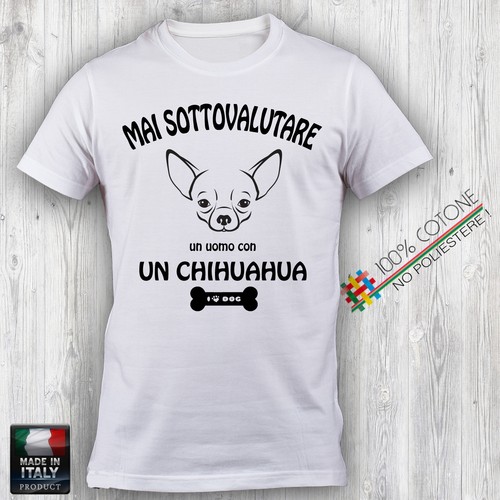Shirt uomo chihuahua love - chihuahua, i