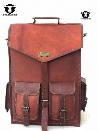 Borsa pelle uomo zaino - in,