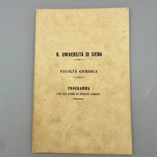 Libretto Regia Università