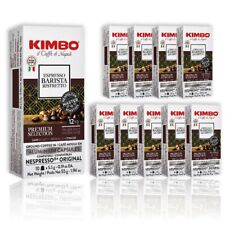 100 Pezzi - Cialde Kimbo Ristretto Alluminio Tostatura Medio-Scura Compatibili Nespresso