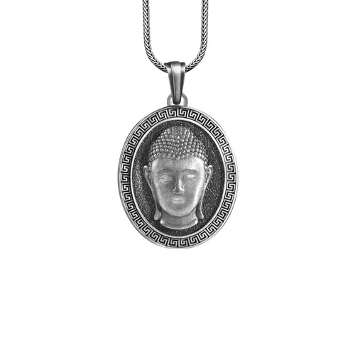 Collana buddha argento - collana,