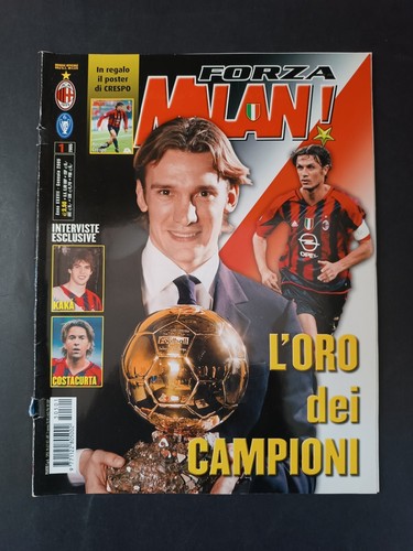 Rivista forza milan oro dei - forza,