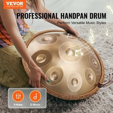 Handpan Drum, 22 in & 9 Notes