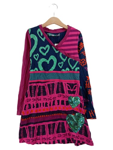 Abito casual bambina desigual - abito,
