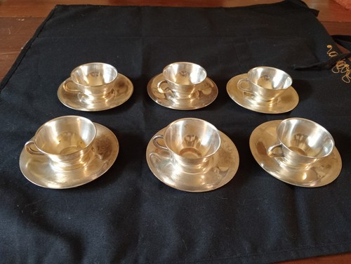 Tazzine vintage metallo - vintage,