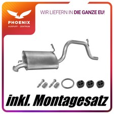 Silenziatore scarico Suzuki Wagon R+ 1.3 (2000-2003) con kit di montaggio