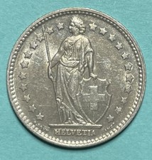 1934 ONE FRANC SWITZERLAND