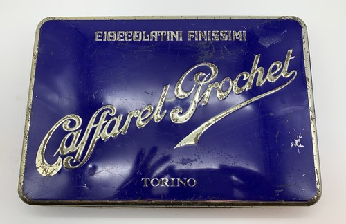 Scatola latta caffarel - in,