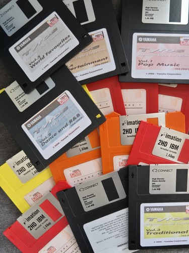 Collezione floppy disk - floppy, tyros