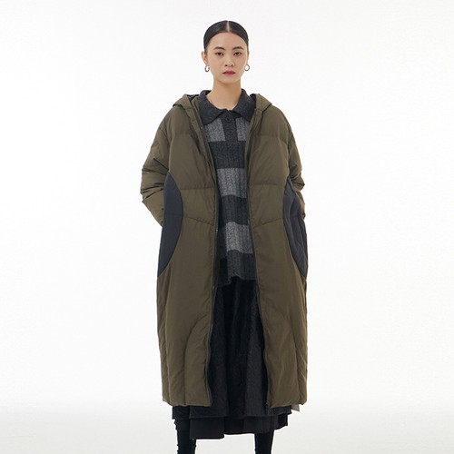 Piumino donna street style con