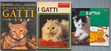 Libri Sui Gatti Lotto 3 Antichi De Agostini Vallardi 1970 1998 2001