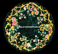 Tavolo consolle in marmo verde