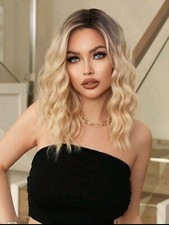 Parrucca Bionda Media