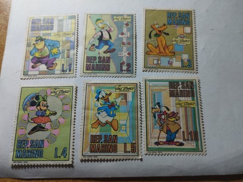 Lotto francobolli san marino - 6,