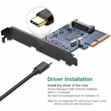 Scheda PCI-Express 2 Porte USB