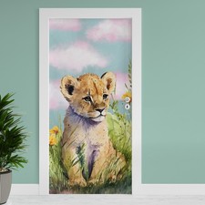 Pellicola per porta "Leone" 90