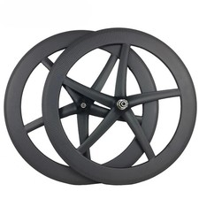 700C Carbonio 5 Raggi Ruote