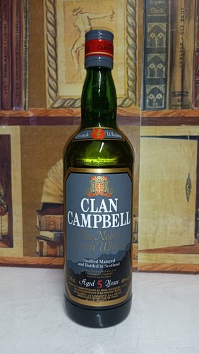 Clan campbell years - 5, whisky