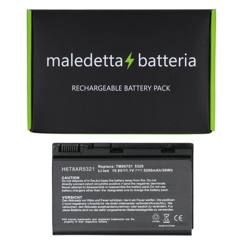 Batteria nera per acer - per,
