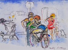 WALTER PIACESI: Raro Pezzo Unico, Firmato, con Autentica + Archivio. STUPENDO!!!