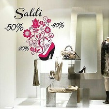 ADESIVO SALDI  A COLORI SCONTI