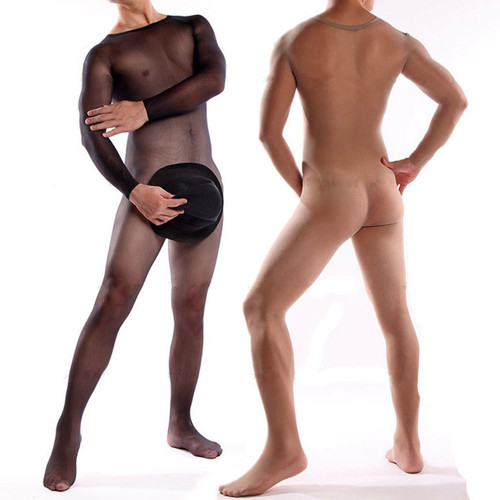 Collant uomo calze corpo