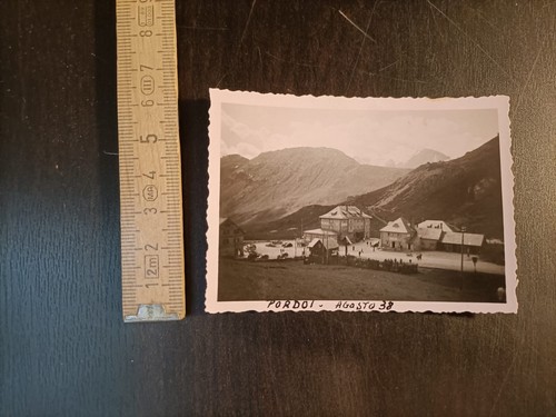 Foto storica pordoi agosto - pordoi,