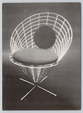 Cartolina anni '60 sedia a