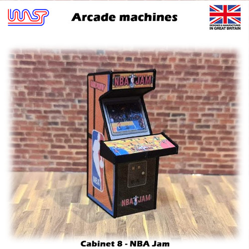 Arcade machine nba - jam, 1:32
